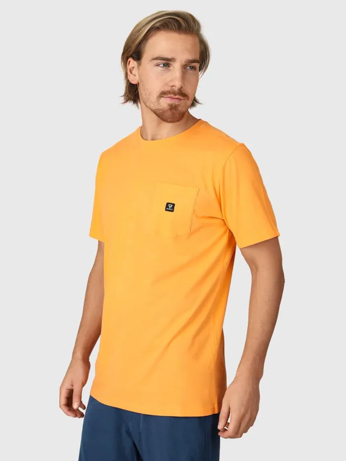 Brunotti Tshirts Men AxleTShirt Orange