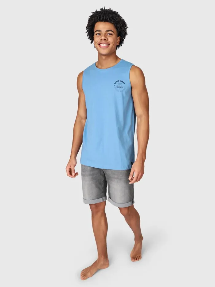 Brunotti Tshirts Men BordanSinglet Blue