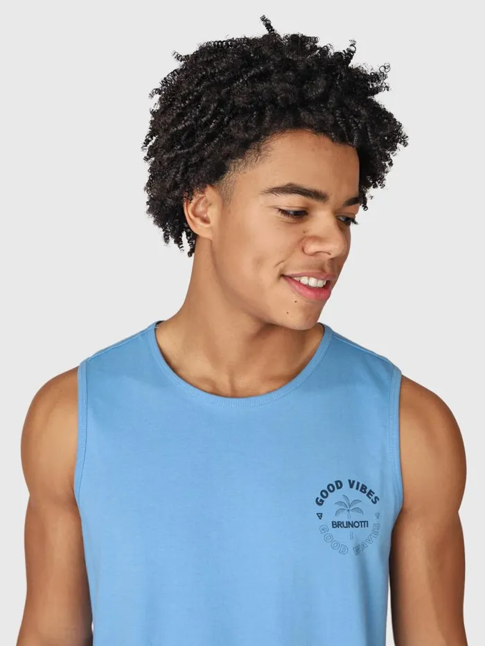 Brunotti Tshirts Men BordanSinglet Blue