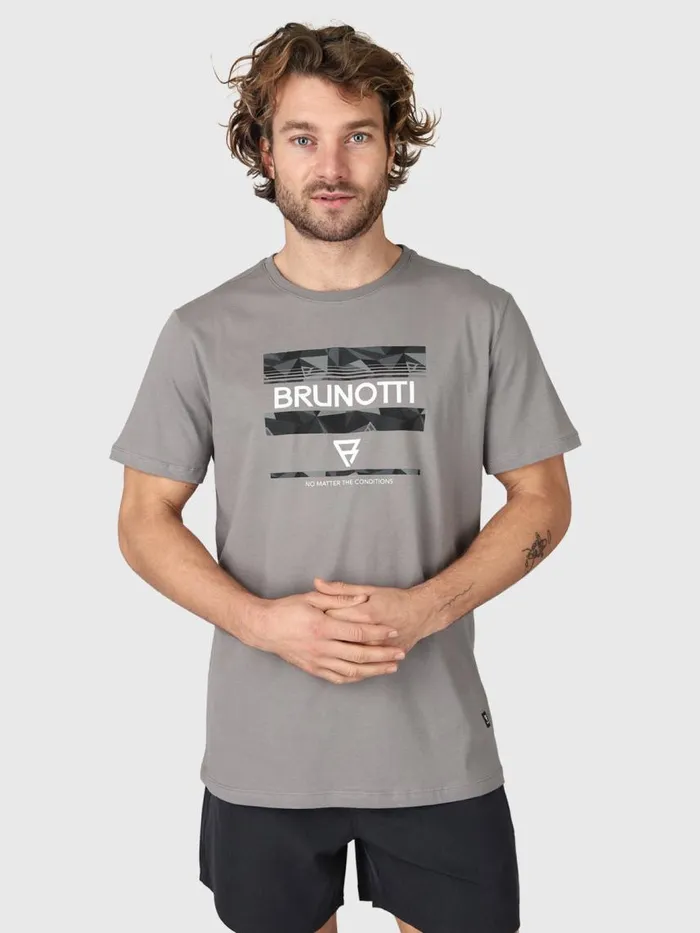 Brunotti Tshirts Men FunblockTShirt Grey