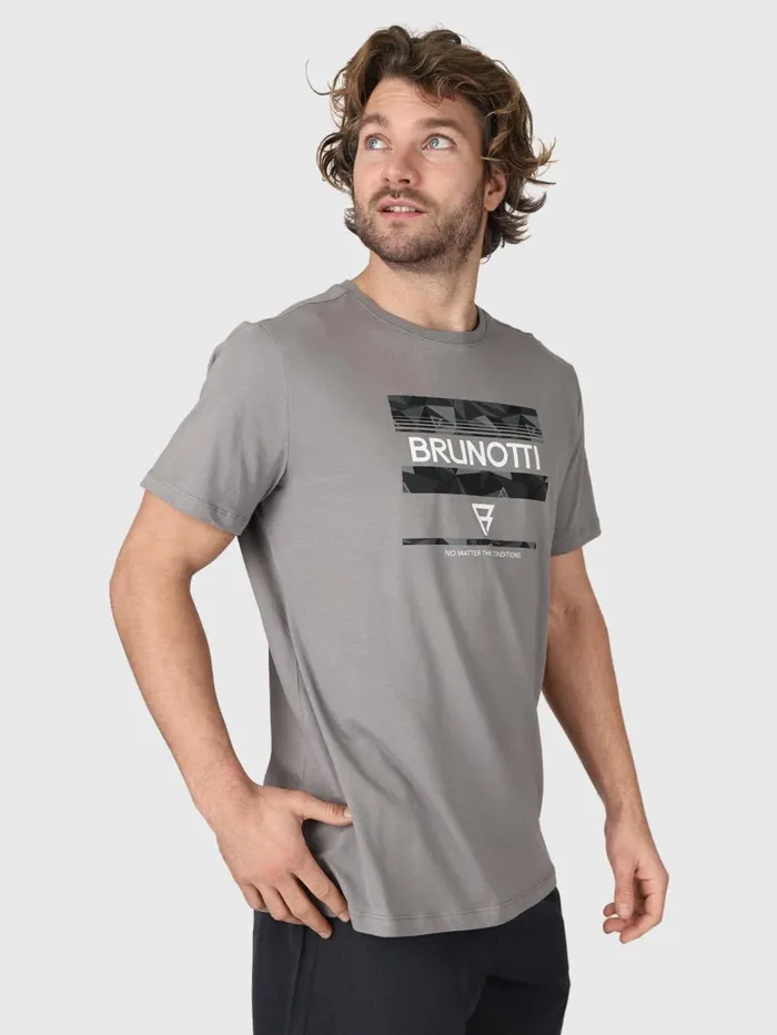 Brunotti Tshirts Men FunblockTShirt Grey