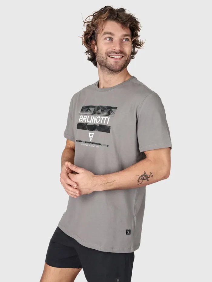 Brunotti Tshirts Men FunblockTShirt Grey