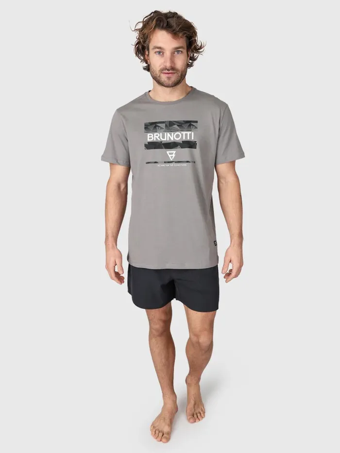 Brunotti Tshirts Men FunblockTShirt Grey