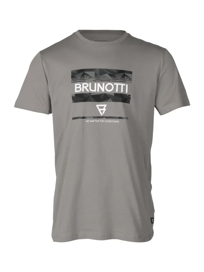 Brunotti Tshirts Men FunblockTShirt Grey