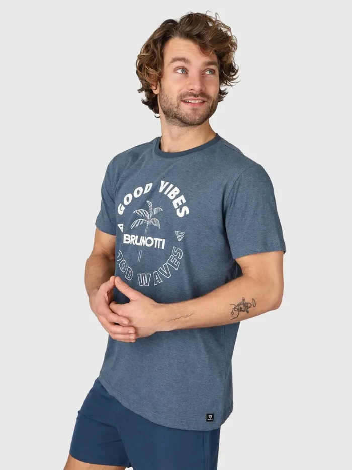 Brunotti Tshirts Men FunvibesTShirt Blue