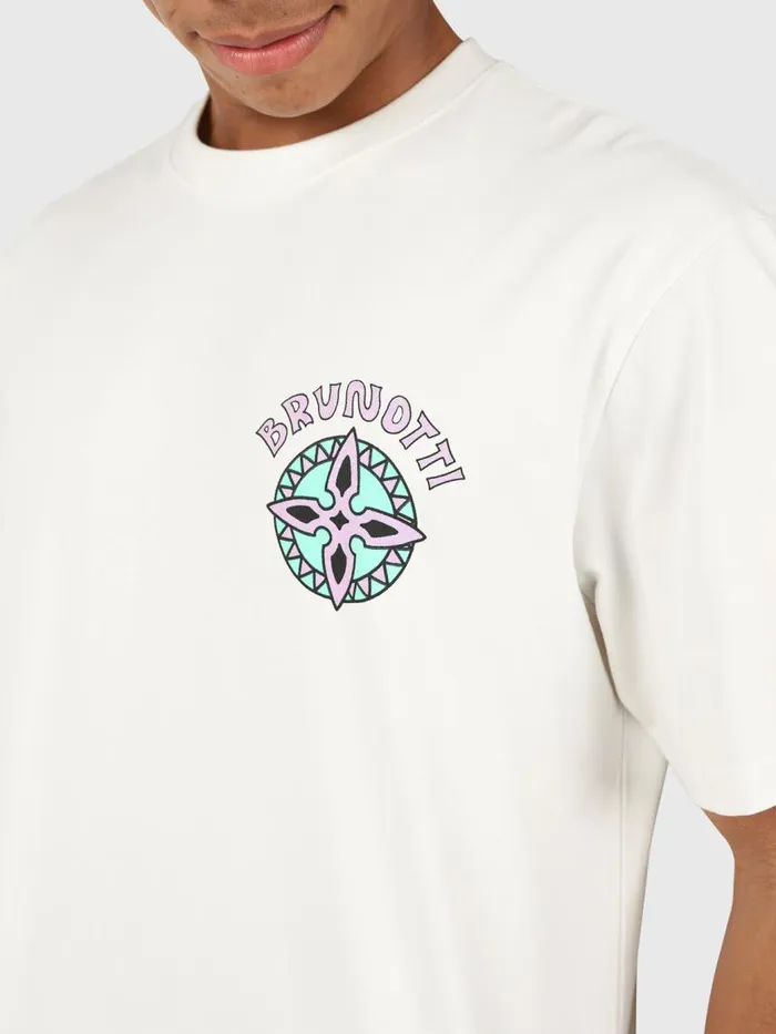 Brunotti Tshirts Men GlideTshirt OffWhite