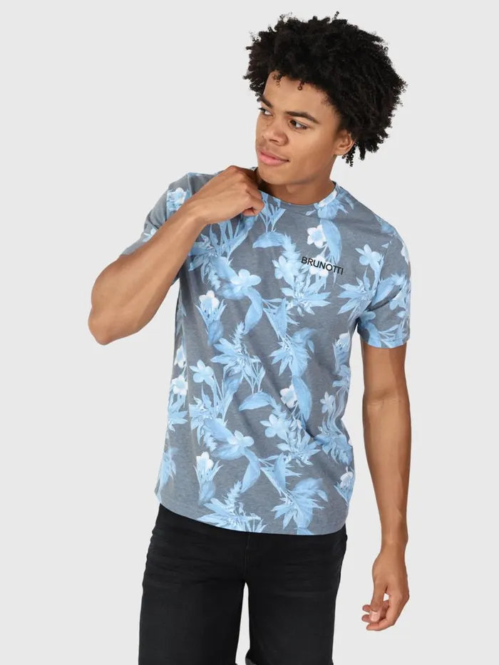 Brunotti Tshirts Men HeliconAOTshirt Blue