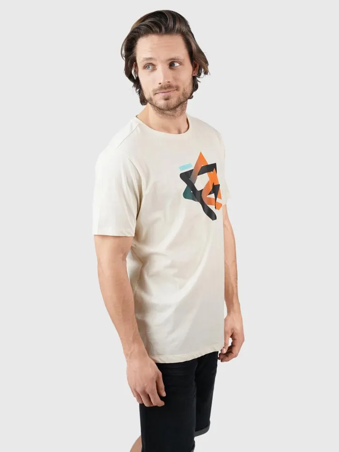 Brunotti Tshirts Men IconRTshirt WhiteBeige