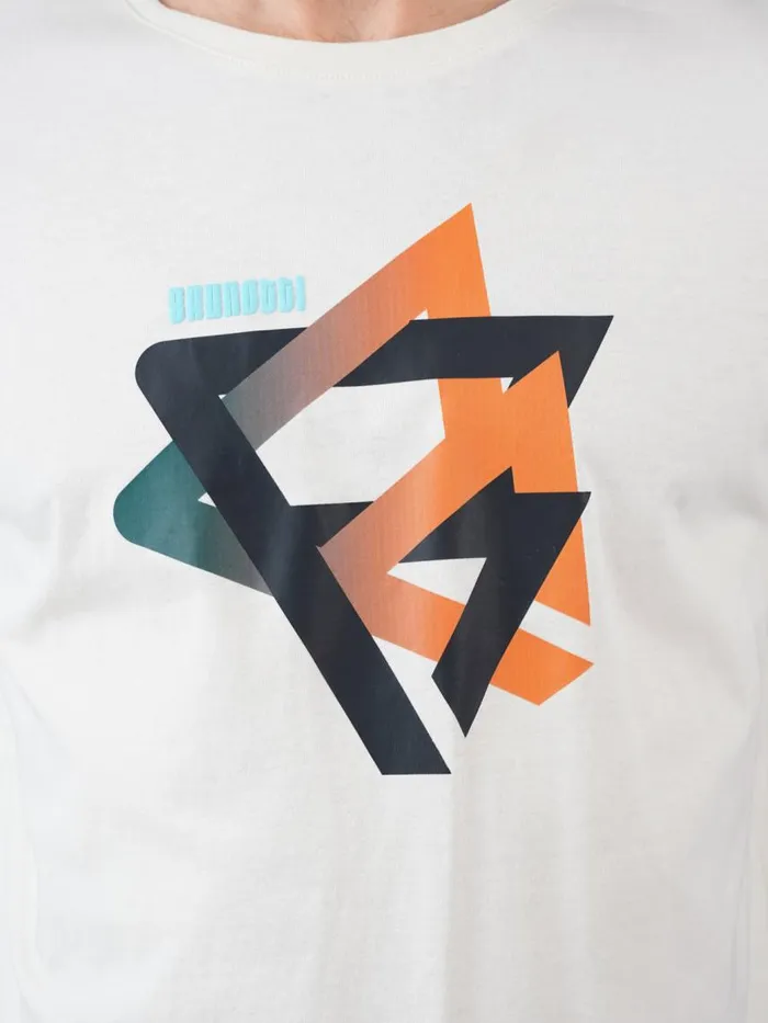 Brunotti Tshirts Men IconRTshirt WhiteBeige