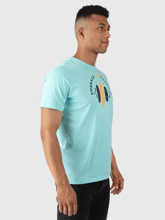 Brunotti Tshirts Men JibeRTShirt Blue