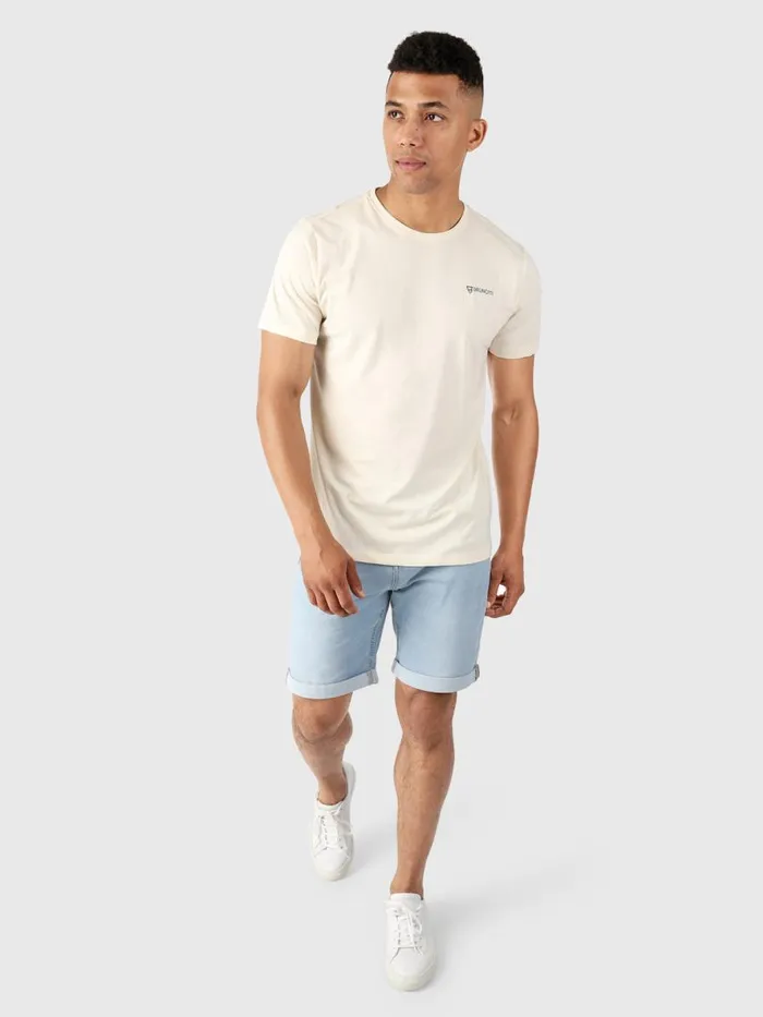 Brunotti Tshirts Men JibeRTShirt WhiteBeige