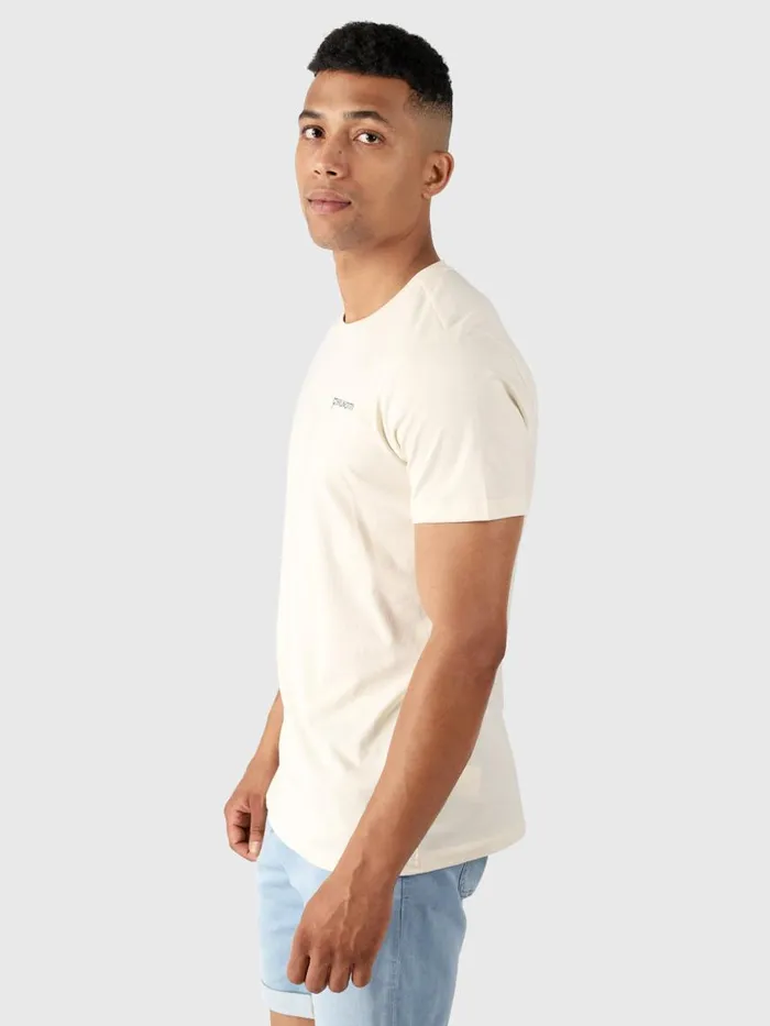 Brunotti Tshirts Men JibeRTShirt WhiteBeige