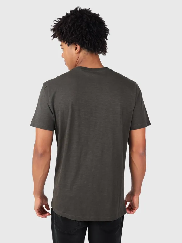 Brunotti Tshirts Men JohnLogoSlubTshirt Black