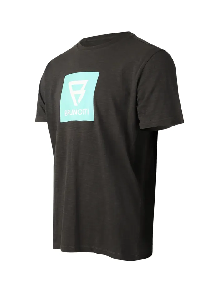 Brunotti Tshirts Men JohnLogoSlubTshirt Black