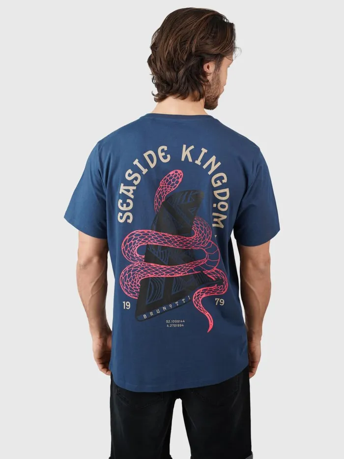 Brunotti Tshirts Men KingfinTshirt Blue