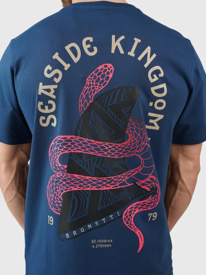Brunotti Tshirts Men KingfinTshirt Blue