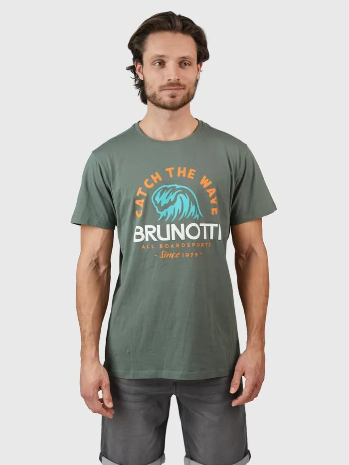 Brunotti Tshirts Men LeewayTshirt Green