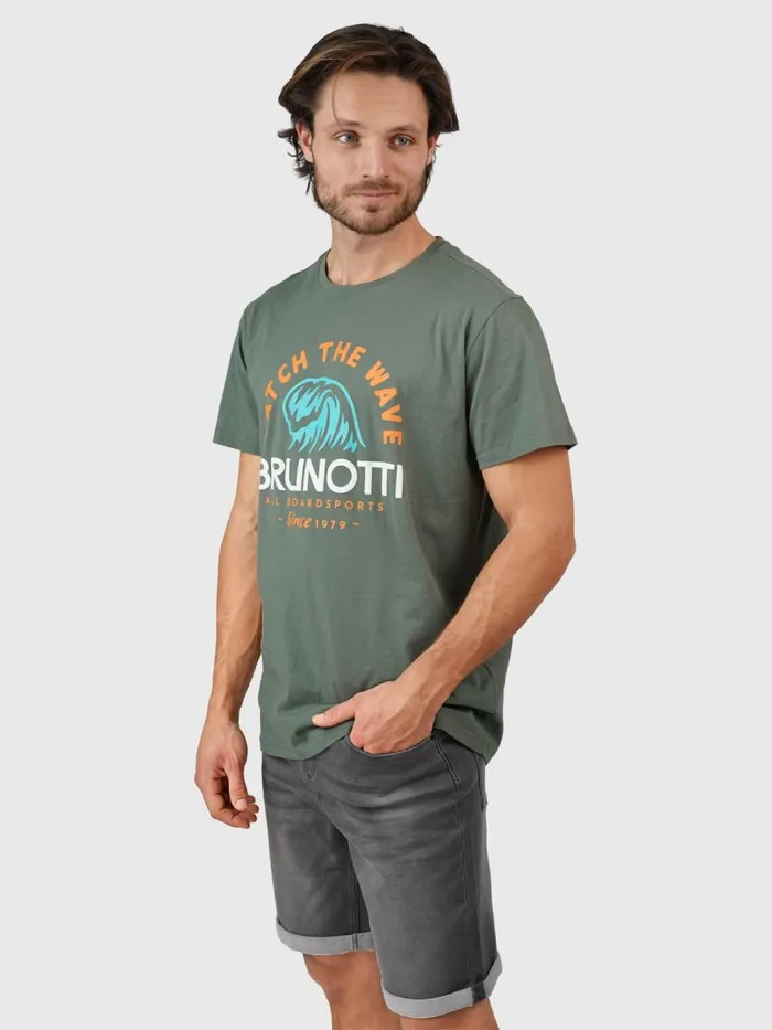 Brunotti Tshirts Men LeewayTshirt Green