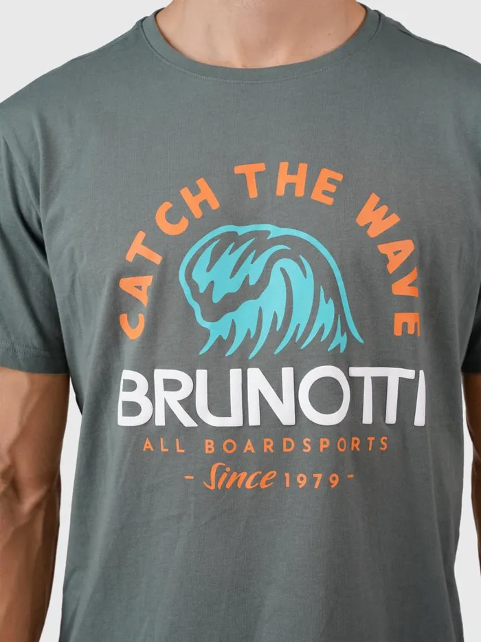 Brunotti Tshirts Men LeewayTshirt Green