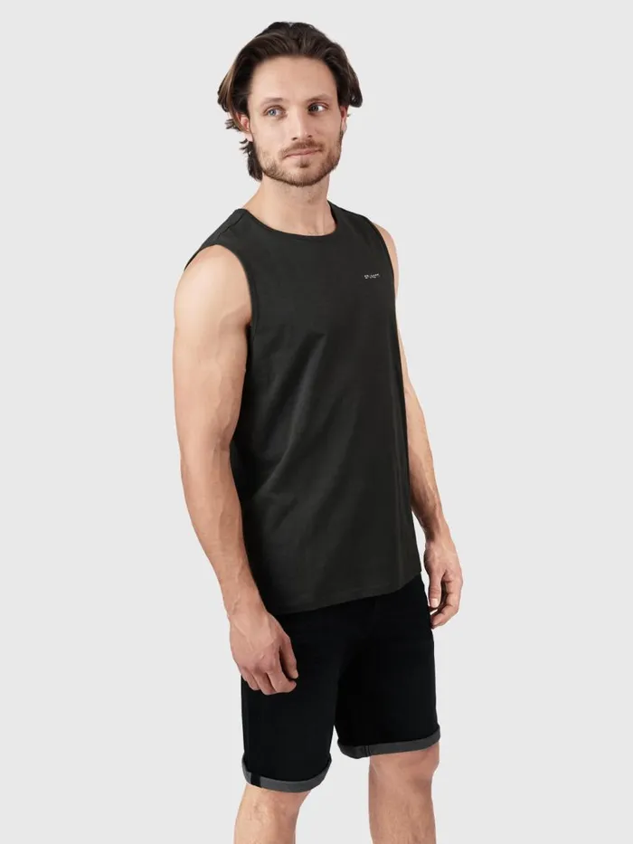 Brunotti Tshirts Men MalakuSlubSinglet Black