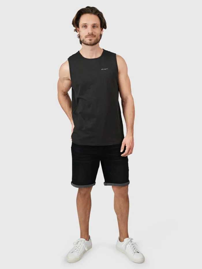 Brunotti Tshirts Men MalakuSlubSinglet Black