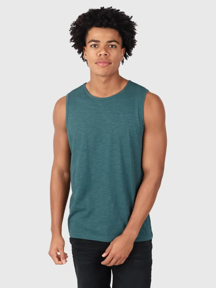 Brunotti Tshirts Men MalakuSlubSinglet Green