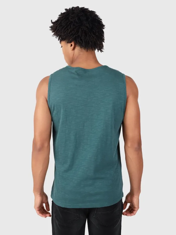 Brunotti Tshirts Men MalakuSlubSinglet Green