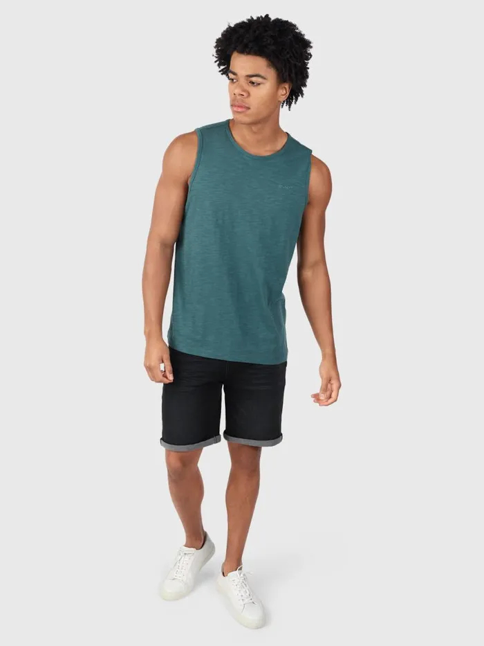 Brunotti Tshirts Men MalakuSlubSinglet Green