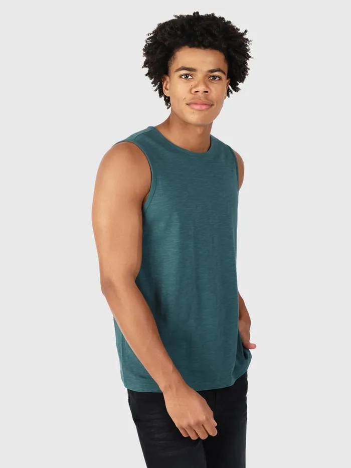 Brunotti Tshirts Men MalakuSlubSinglet Green