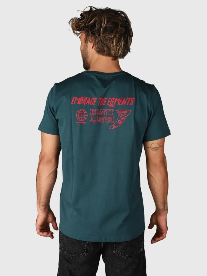 Brunotti Tshirts Men MilonBackRTshirt Green