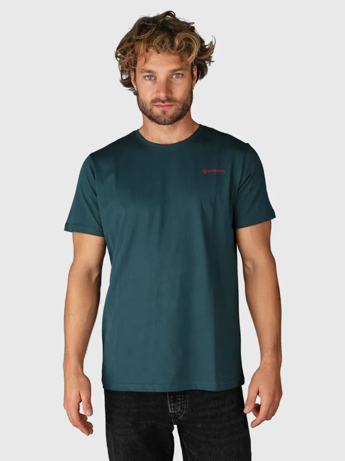 Brunotti Tshirts Men MilonBackRTshirt Green