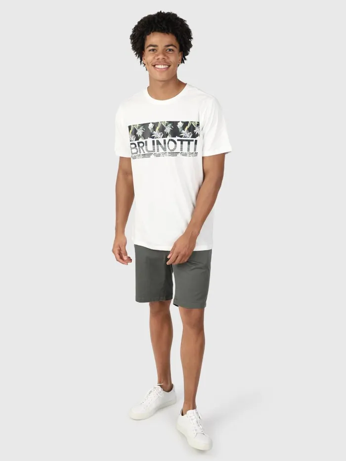 Brunotti Tshirts Men NatureBlockTshirt OffWhite