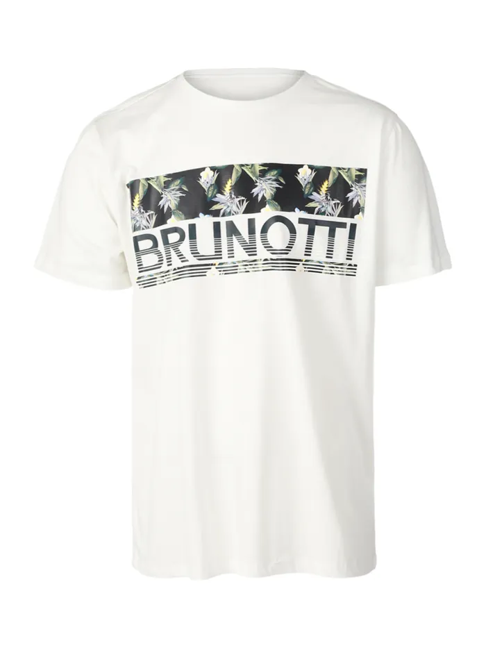 Brunotti Tshirts Men NatureBlockTshirt OffWhite