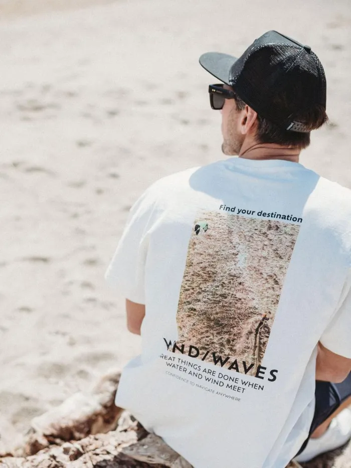 Brunotti Tshirts Men OrestisNatureOversized Tshirt OffWhite