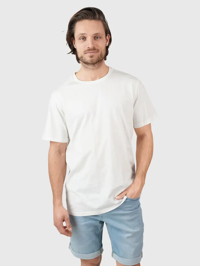 Brunotti Tshirts Men OvalMountainTshirt OffWhite