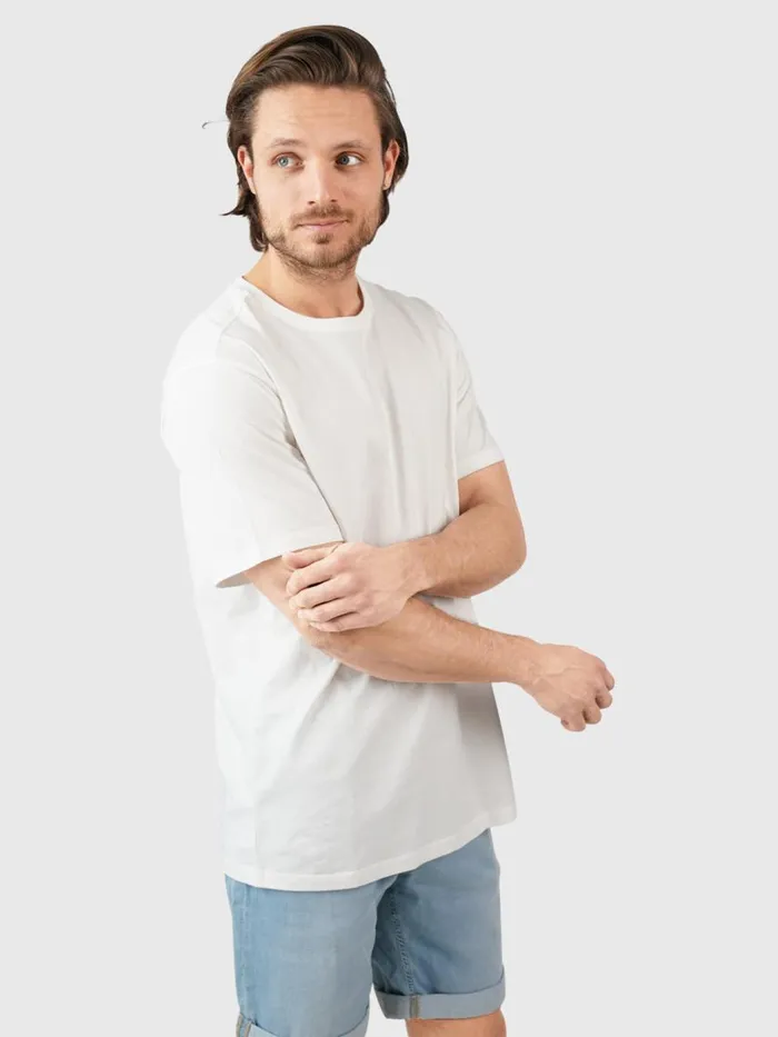 Brunotti Tshirts Men OvalMountainTshirt OffWhite