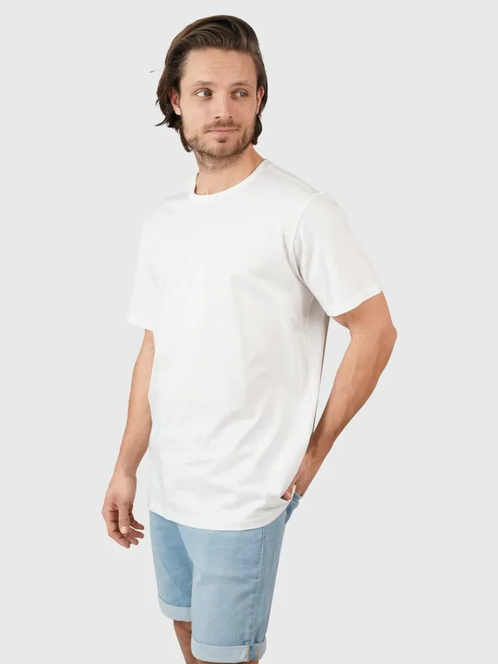 Brunotti Tshirts Men OvalMountainTshirt OffWhite