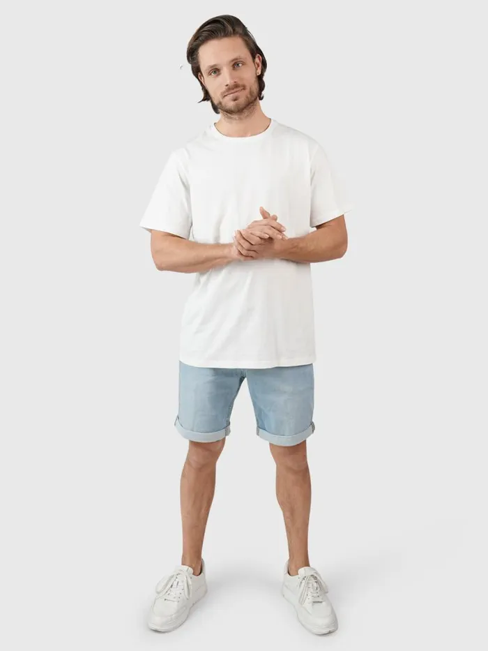 Brunotti Tshirts Men OvalMountainTshirt OffWhite