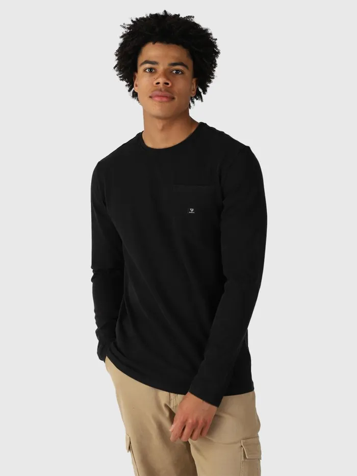 Brunotti Tshirts Men PascalLongsleeve Tshirt Black