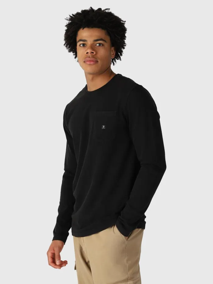 Brunotti Tshirts Men PascalLongsleeve Tshirt Black