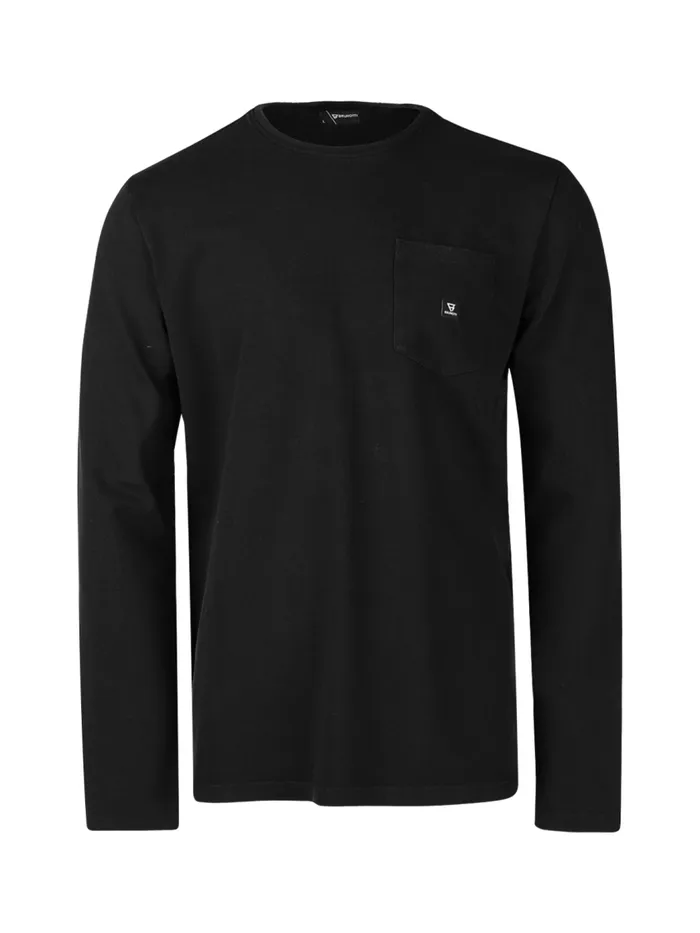 Brunotti Tshirts Men PascalLongsleeve Tshirt Black