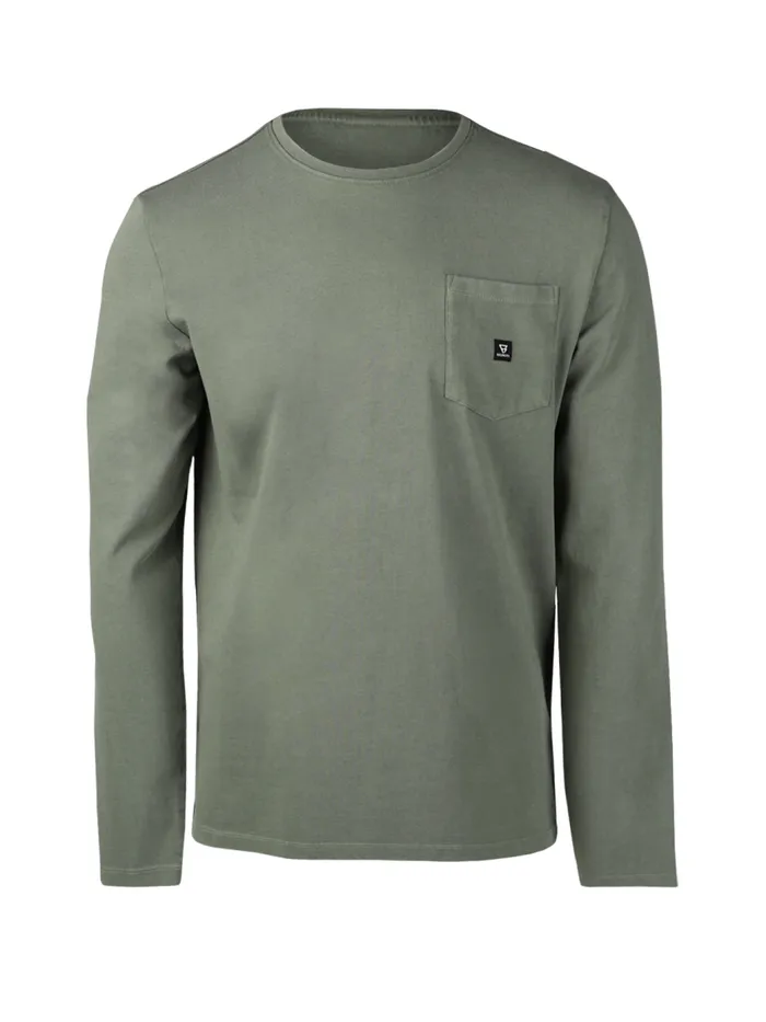 Brunotti Tshirts Men PascalLongsleeve Tshirt Green