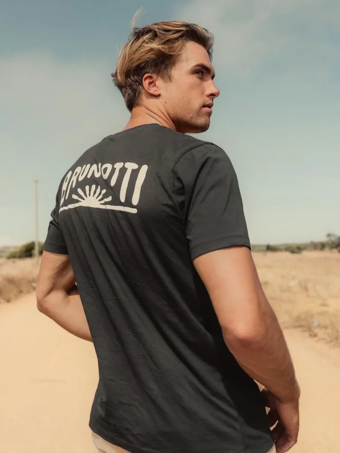 Brunotti Tshirts Men SunLogoTshirt Black