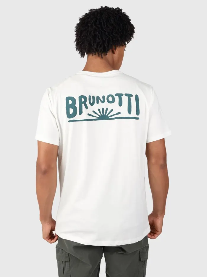 Brunotti Tshirts Men SunLogoTshirt OffWhite