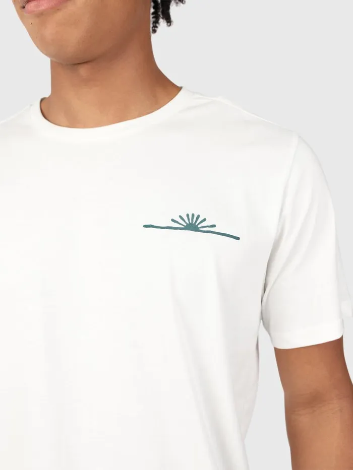 Brunotti Tshirts Men SunLogoTshirt OffWhite