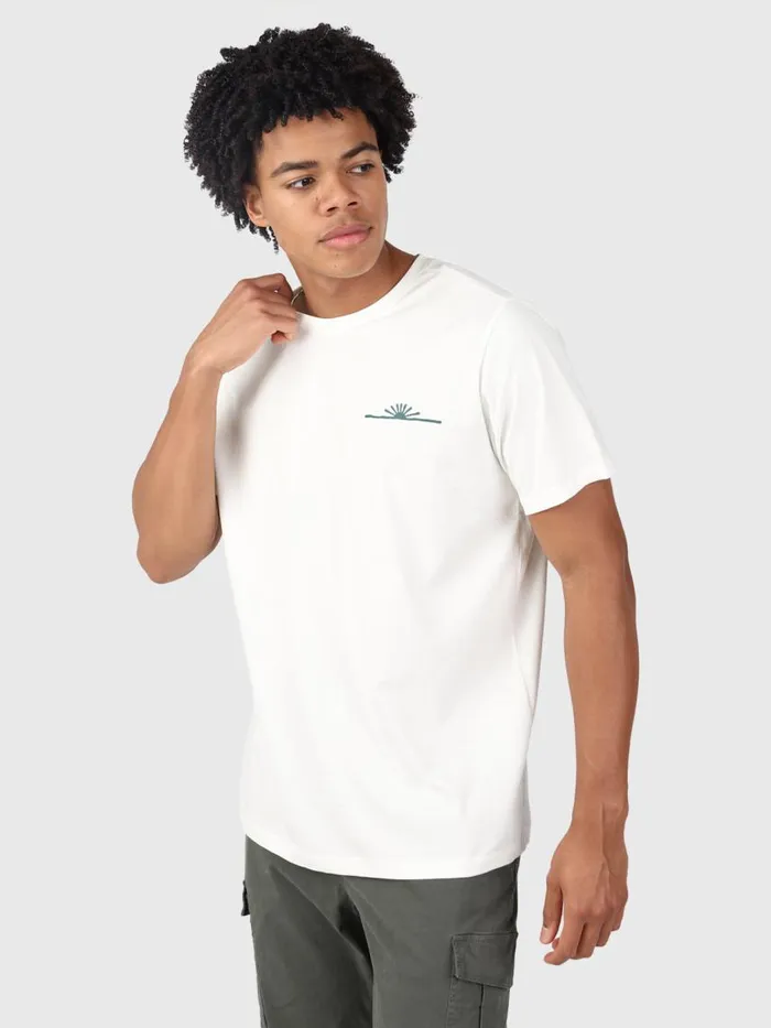 Brunotti Tshirts Men SunLogoTshirt OffWhite