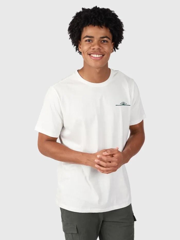 Brunotti Tshirts Men SunLogoTshirt OffWhite