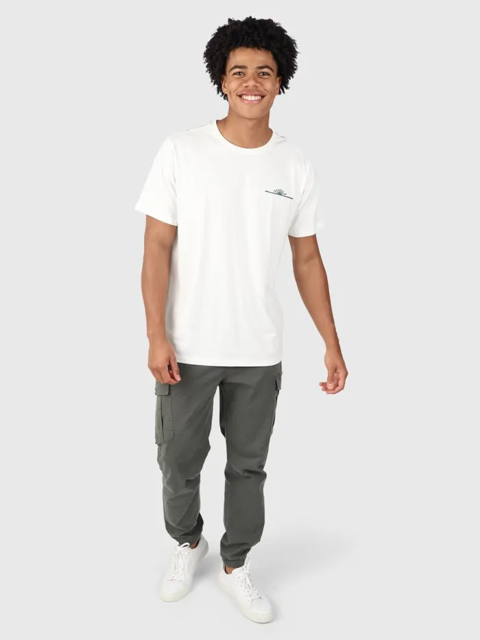Brunotti Tshirts Men SunLogoTshirt OffWhite