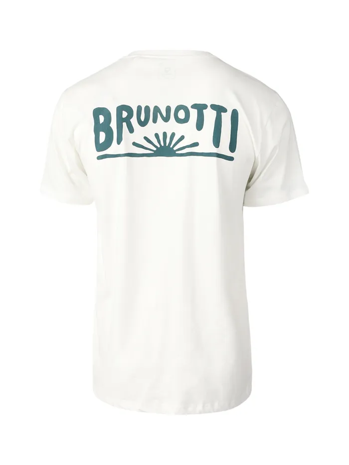 Brunotti Tshirts Men SunLogoTshirt OffWhite