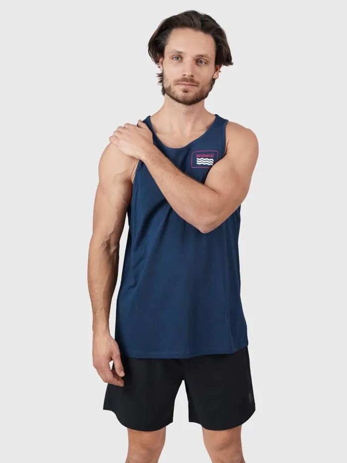Brunotti Tshirts Men TatySinglet Blue